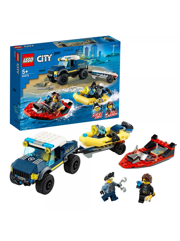LSCT60272 LEGO City Elit Polis Tekne Taşıma Aracı…