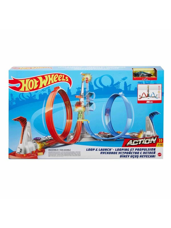 GRW39 Hot Wheels Dikey Uçuş Heyecan Yarış Seti…