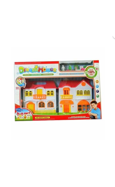 1305 Samatlı Işıklı ve Sesli Bebek Evi Set