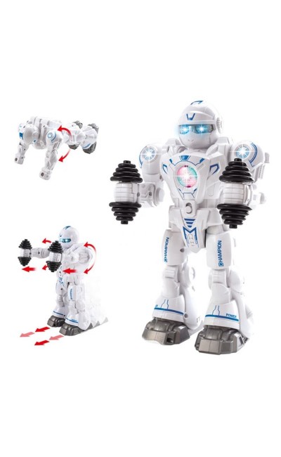 6026 KZL Sesli Işıklı Hareketli Atletik Sporcu Robot
