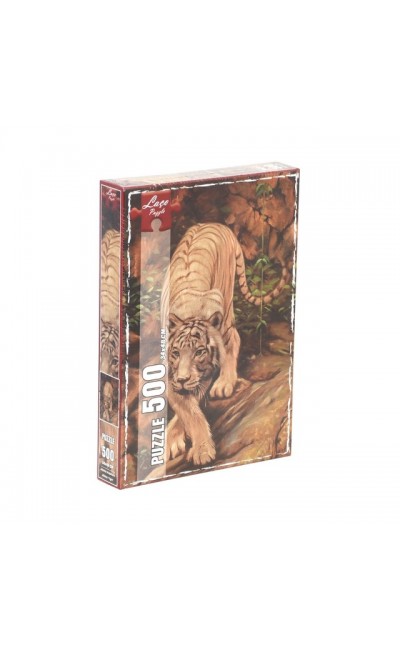 LC7286 Utku Albino Kaplanı Puzzle Set ''500 Parça''