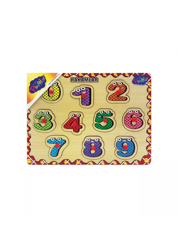 ONY-206/207/208 Onyıl Ahşap Tutmalı Rakamlar Puzzle…