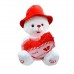 PL78501 Halley Şapkalı Peluş Ayı ''45 cm''