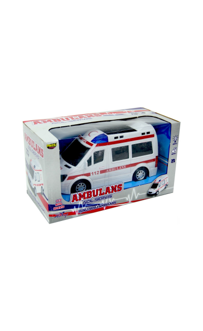 FAB(112) Prestij Sensörlü Işıklı Sesli Ambulans Oyuncak