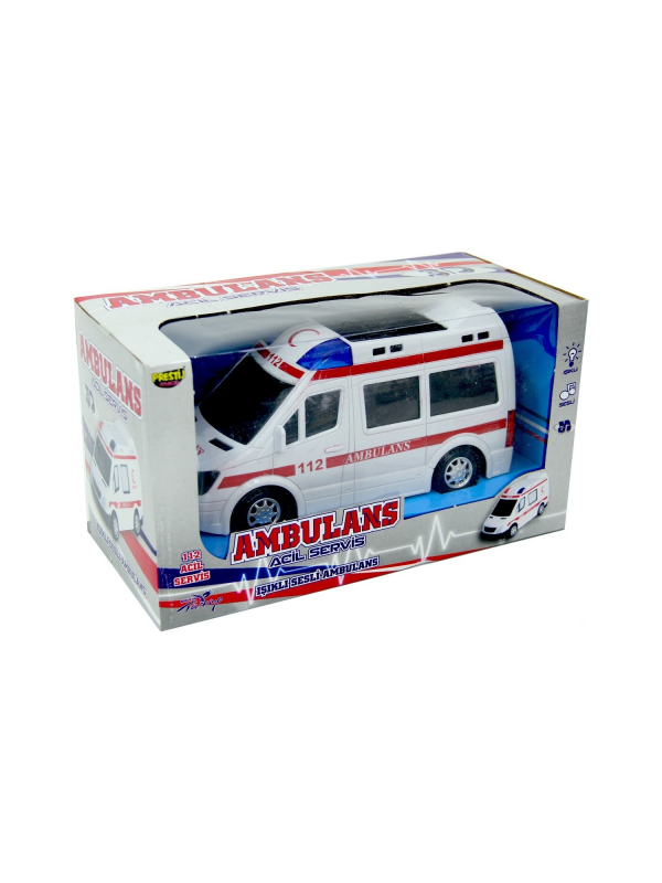 FAB(112) Prestij Sensörlü Işıklı Sesli Ambulans Oyuncak…