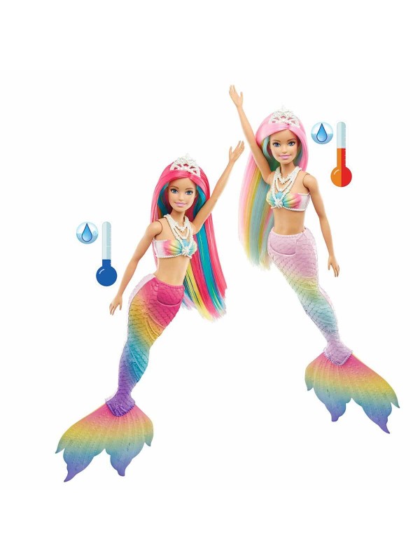 GTF89 Barbie Dreamtopia Renk Değiştiren Sihirli Denizkızı…