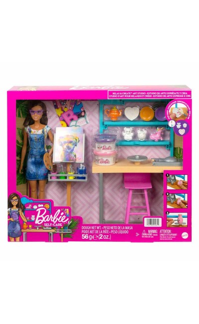 HCM85 Barbie'nin Sanat Atölyesi Oyun Seti