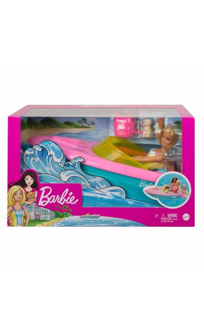 GRG30 Barbie ve Teknesi Oyun Seti