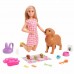 HCK75 Barbie ve Hayvan Dostları Yeni Doğan Köpekler Oyun Seti
