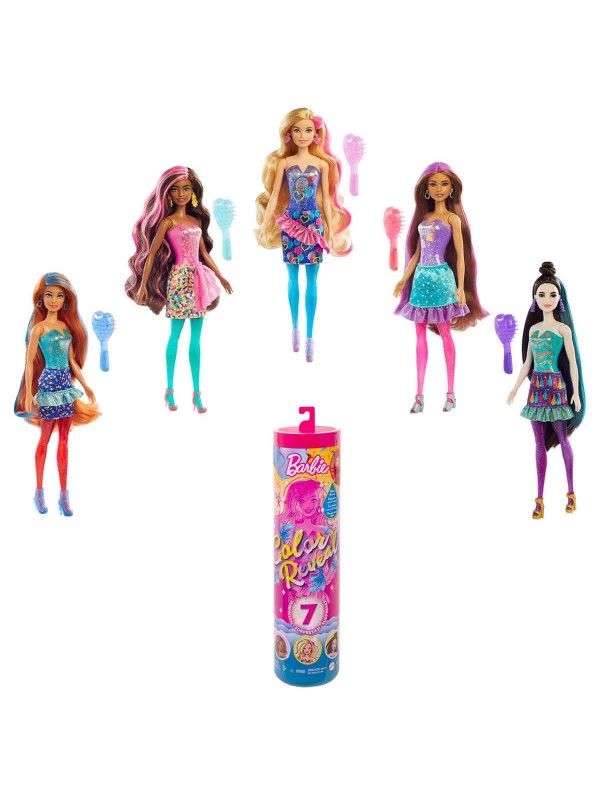 GWC58-GTR96 Barbie Color Reveal Renk Değiştiren Sürpriz Barbie Parti Se…