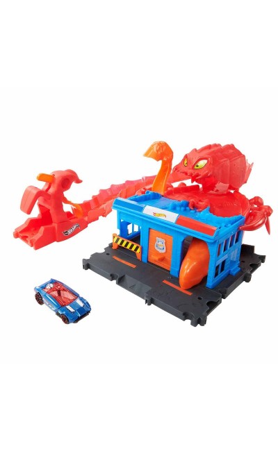 HDR29 Hot Wheels City Düşmanlarla Mücadele Serisi - Düşman Yaratıklar Oyun Seti