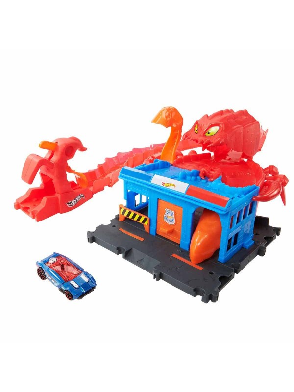 HDR29 Hot Wheels City Düşmanlarla Mücadele Serisi - Düşman Yaratıkla…