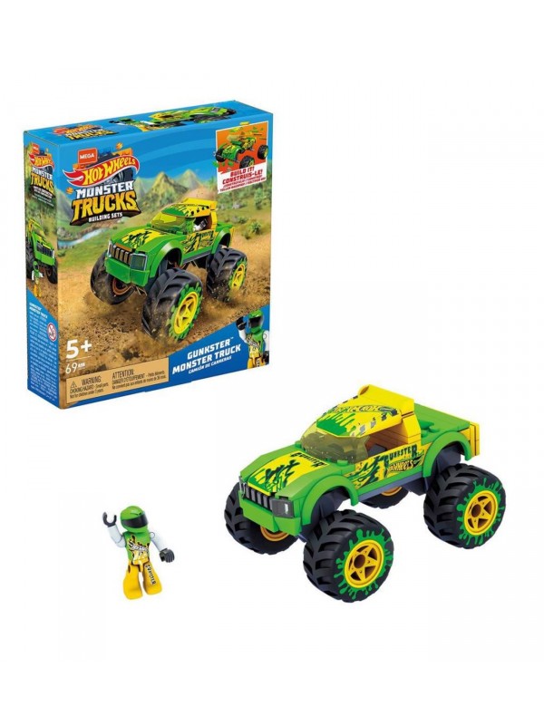 HDJ94 MEGA Hot Wheels Gunkster Monster Truck…