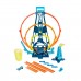 GLC96 Hot Wheels Track Builder Üçlü Çember Aksiyonu Seti