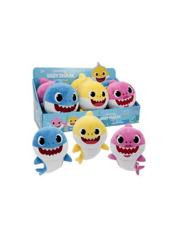 BAH01000 GP Baby Shark Sesli Peluş Oyuncak ''25 cm''…
