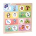 ONY-366/367 Tutmalı Ahşap Eşleşirme Puzzle (Hayvanlar ve Yavruları)