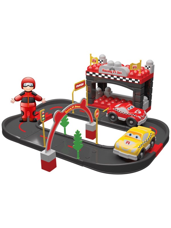 96-Tombul Magic Blocks Raving F1 Yarış Seti ''50 Parça''…