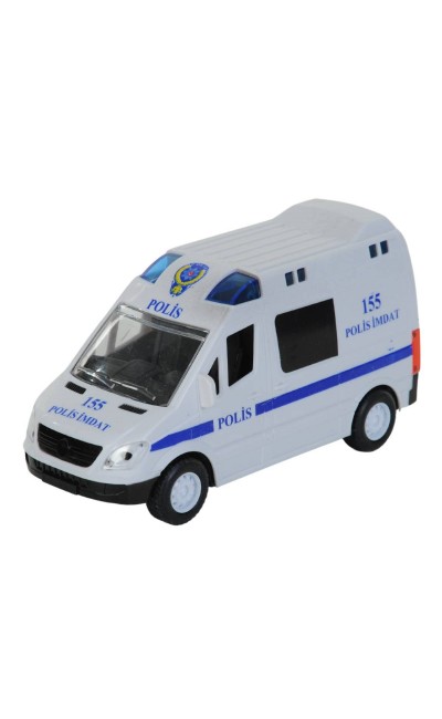 CNL-9999-1 Canali Işıklı Sesli Pilli Polis Ekip Arabası