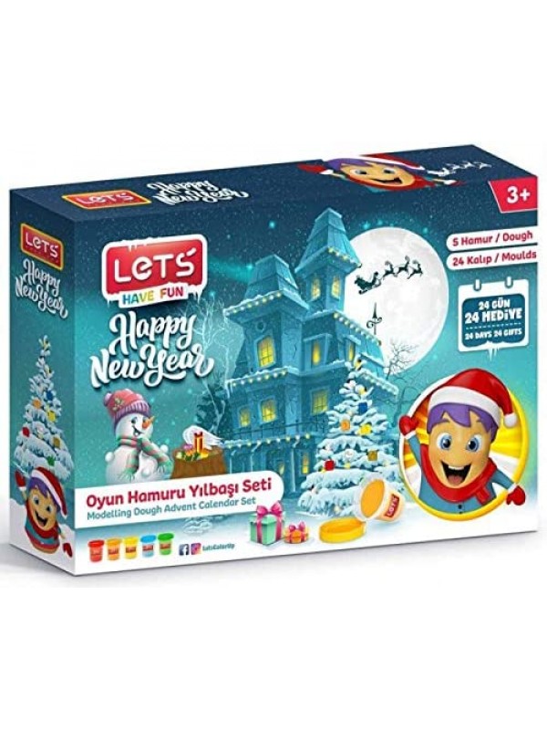 LB8490 Lets Oyun Hamuru Yılbaşı Seti…