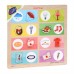 ONY-369/370 Onyıl Ahşap Tutmalı Eşleştirme İlişkili Nesneler Puzzle Setleri
