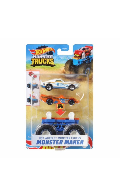 GWW13 Hot Wheels Monster Trucks Dev Tekerlek Ustası Araçlar