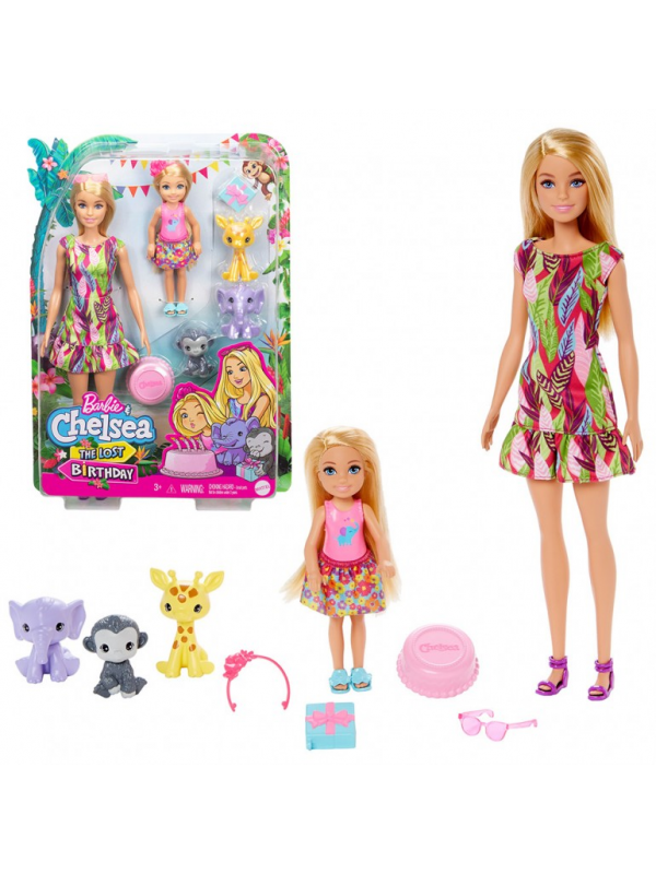 GTM82 Barbie ve Chelsea Kayıp Doğum Günü Oyun Seti…
