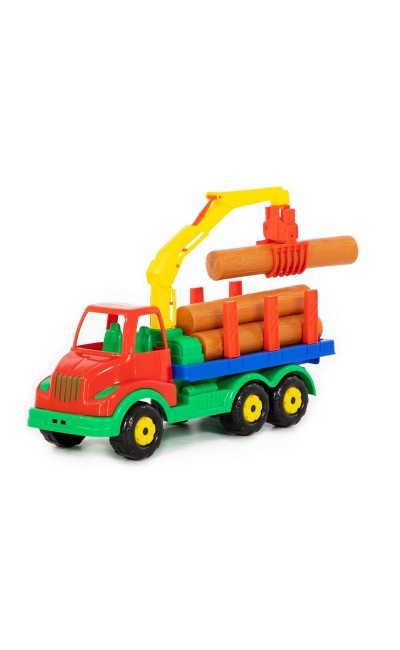 44099 Polesie Muromets Kereste Taşıyıcı Renkli Kamyon