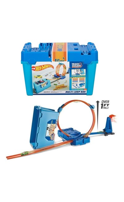 Hot Wheels Track Builder Uzman Serisi Yarış Seti FLK89-GLC95