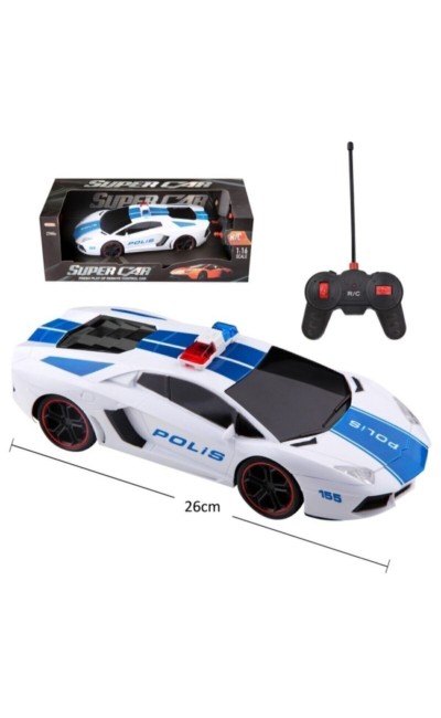 TOY-08 Toysan 1:16 Polis Arabası