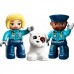 LED10959 LEGO DUPLO Kurtarma Polis Merkezi ve Helikopter