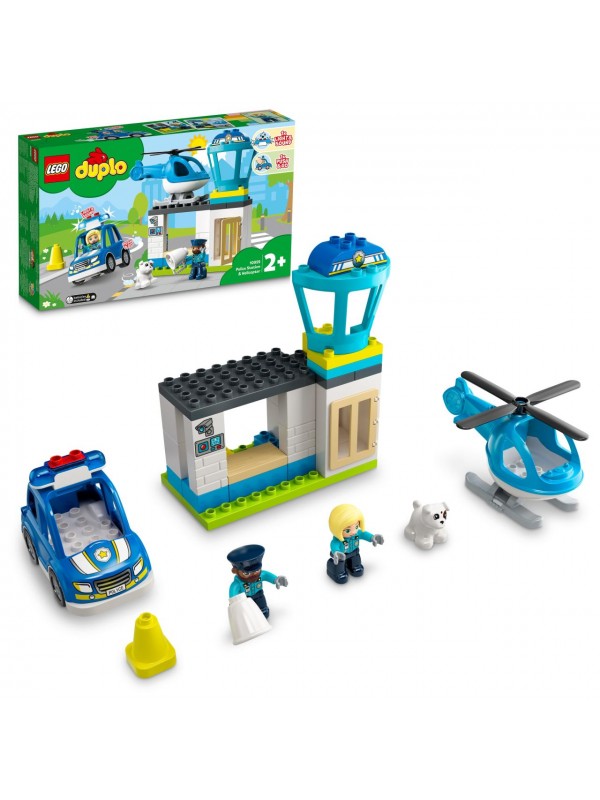 LED10959 LEGO DUPLO Kurtarma Polis Merkezi ve Helikopter…