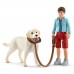 CFW42478 Schleich Labrador ile Yürüyüş Figür Oyuncak