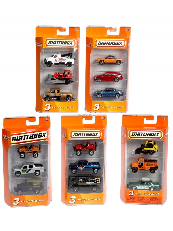 C3713 MATCHBOX ÜÇLÜ ARABA SETİ…