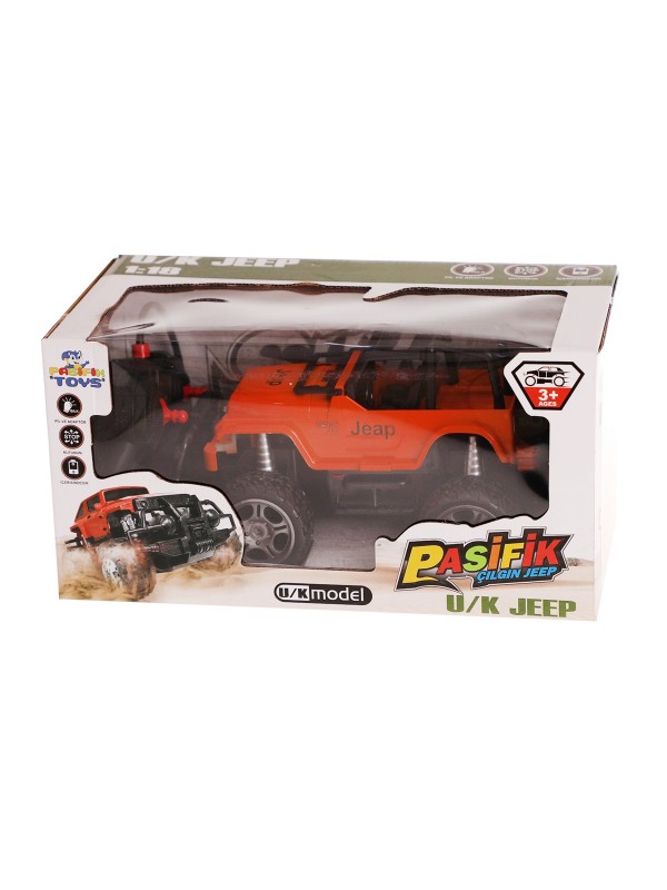 168-C24 Pasifik Uzaktan Kumandalı Şarjlı Jeep…