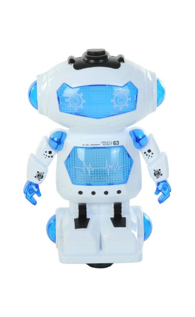 118 Prestij Yürüyen Sesli Işıklı Pilli Robot