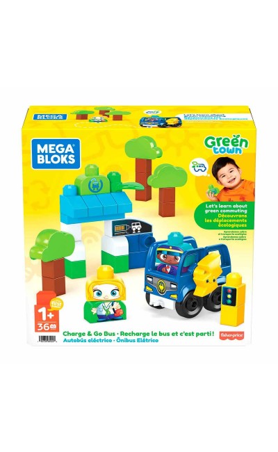 HDX90 Mega Bloks Doğa Dostu Otobüs Seti