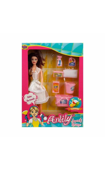 02442 Oydaş Anlily Bebek Aksesuarlı Temizlik Seti