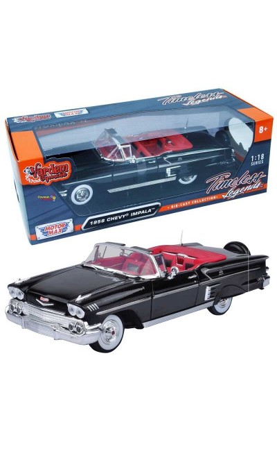 Vardem MM-73112 1:18 1958 Chevrolet Impala Üstü Açık Araba