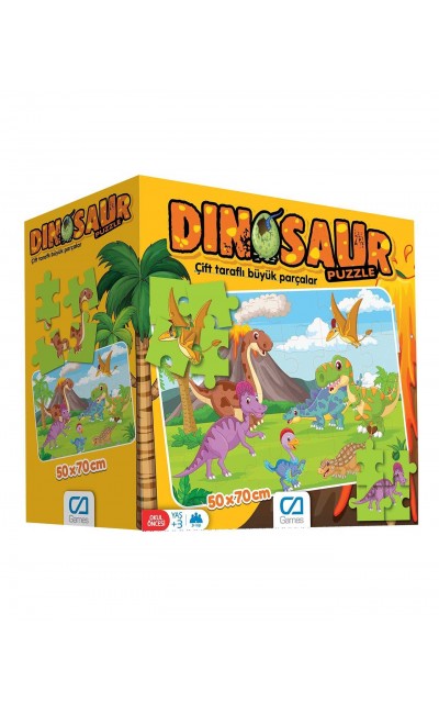 CA.5139 Ca Games Dinazorlar Puzzle ''24 Parça''