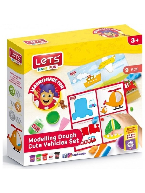 L9008 Lets Sevimli Araçlar Matı Oyun Hamuru…