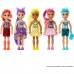 GWC60-GTT24 Mattel Barbie Color Reveal Renk Değiştiren Renk Bloklu Sürpriz Chelsea Bebekler Seri 2