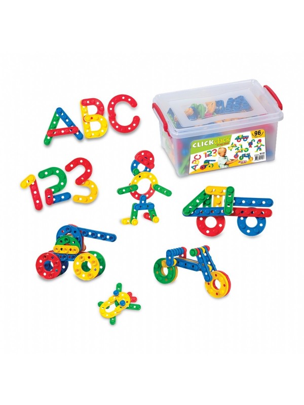 03144 Dede Click Clack Puzzle Küçük Boy ''96 Parça''…