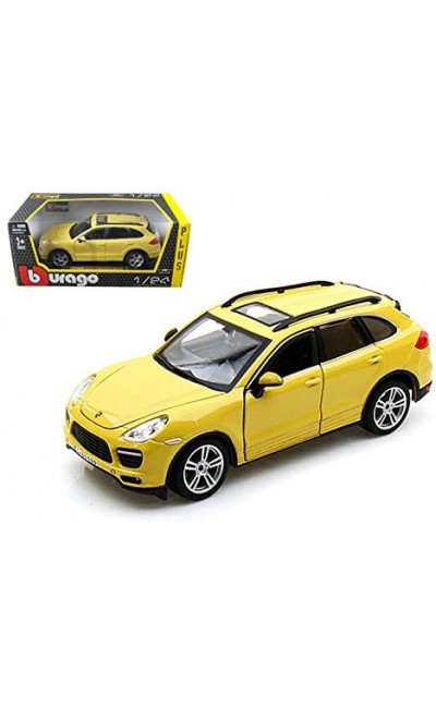 21056 Burago 1:24 Porsche Cayenne Turbo Plus Model Araba