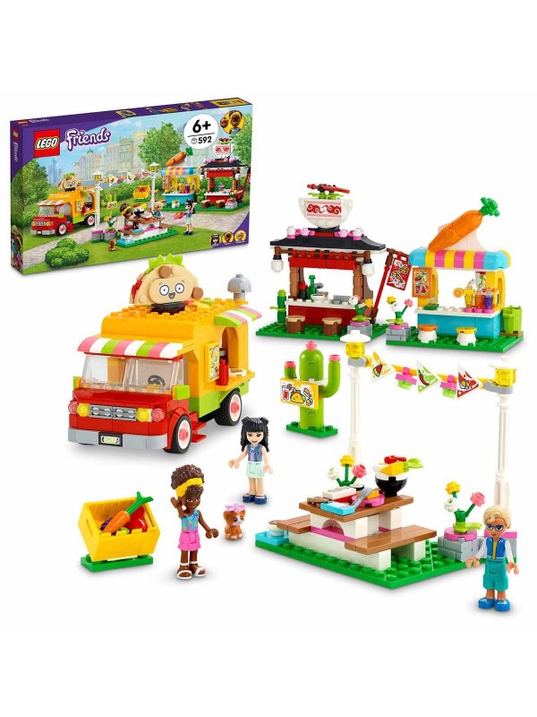 LGF41701 LEGO Friends Sokak Lezzetleri Pazarı Yapım Seti…