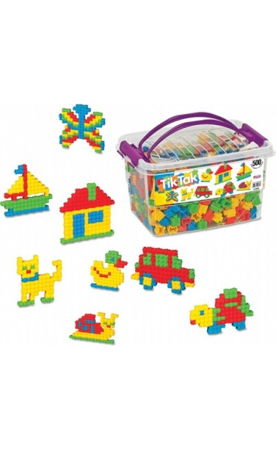 01938 Dede Tik Tak Blocks ''500 Parça''