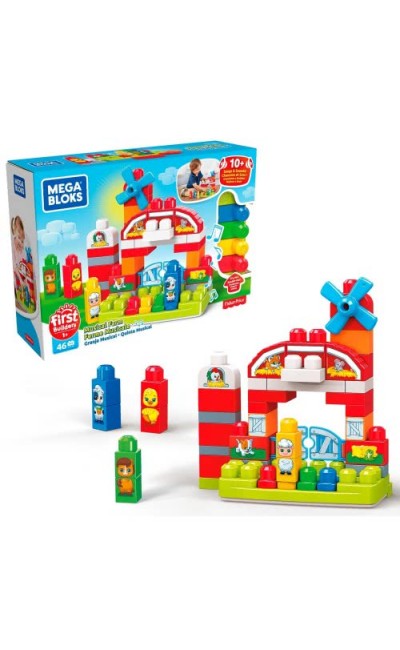 GCT50 Mega Bloks Müzikli Çiftlik Oyun Seti