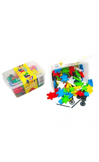 121 Akçiçek 100 Parça Flexy Tangles Puzzle