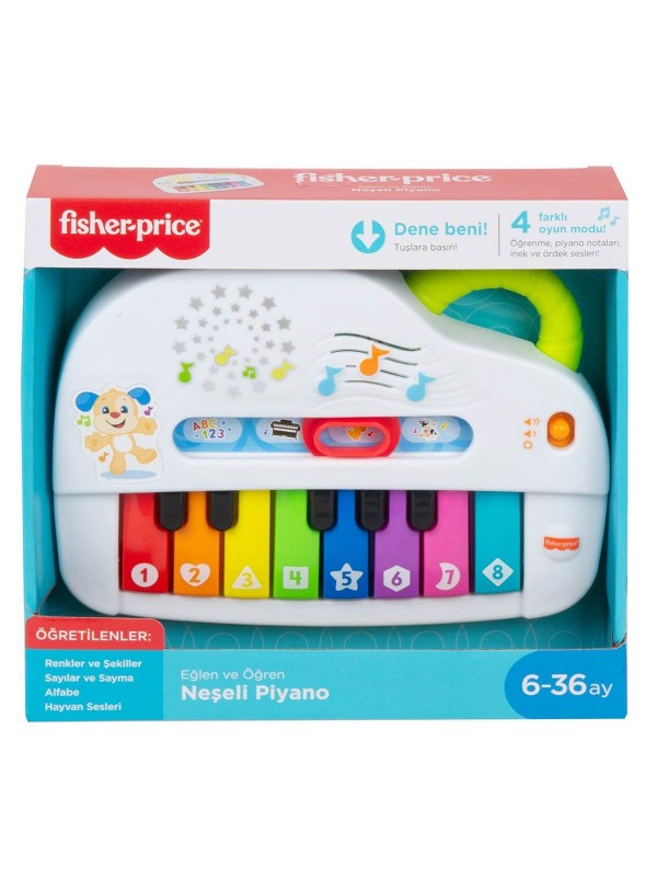 GTW20 Fisher Price Eğlen & Öğren Işıklı ve Eğlenceli Oyuncak Pi…
