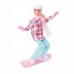 HCN32 Barbie Snowboard Sporcusu Bebek
