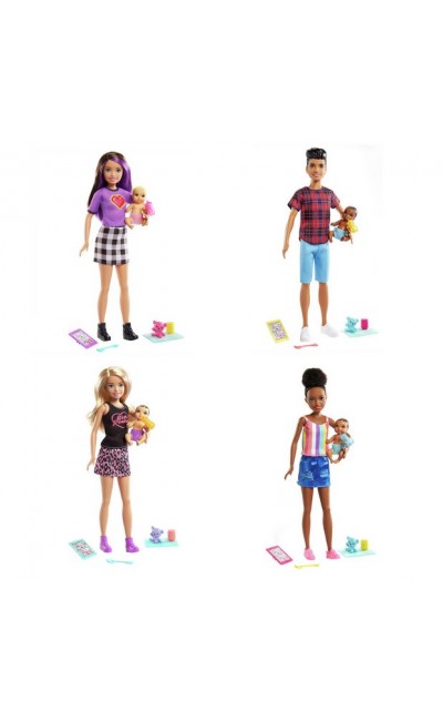 GRP10 Barbie Bebek Bakıcısı Skipper Oyun Seti